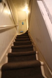 basement stairs looking up