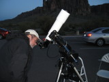 Bill Rudy and WO 80mm on an Orion SVP Pro mount