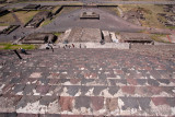 Detalle de las Gradas de la Piramide Del Sol