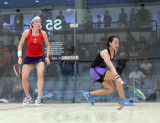 Low Wee Wern (Malaysia) v Madeline Perry (Ireland) red/purple