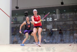 Low Wee Wern (Malaysia) v Madeline Perry (Ireland) red/purple
