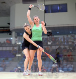 Line Hansen (Denmark) v Laura Massaro (England) black