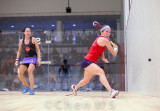 Low Wee Wern (Malaysia) v Madeline Perry (Ireland) red/purple