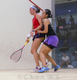 Low Wee Wern (Malaysia) v Madeline Perry (Ireland) red/purple