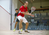 M. Asyraf Azan (Malaysia) v Nicolas Mueller (Switzerland) red/white