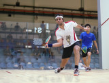 Karim Darwish (Egypt) v Ivan Yuen (Malaysia) blue/black
