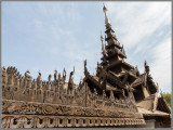 Wood Temple - Bagan