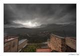 Vesprada plujosa a Rossell (Baix Maestrat / Castell / Pas Valenci)