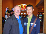 Dan and Cesar at South Point Casino