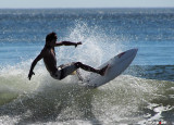 Surfing at Maderas Beach