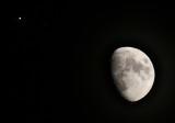 Moon and Jupiter, Jan 21, 2013