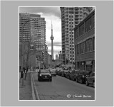 CN Tower from Liberty Village