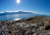 View from the top after climb
