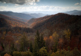 Mid Day Light And Shadows-Newfound Gap Road