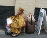 Weary traveler, Chinatown 