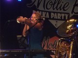 Mollie on trumpet
