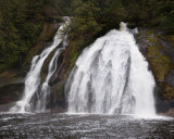 Waterfalls along Inside Passage