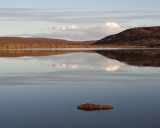 Reflections at Point Lake Lodge Pond