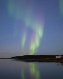 Northern Lights at Point Lake Lodge