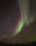 Northern Lights and Point Lake Lodge Cabin