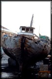 Decaying boat, Jaffa