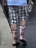 His wife's boots??
