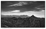 The Thimble from below Mt. Lemmon