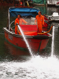Cleaning the Harbour for Chinese New Year
