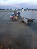 This is the plane from IAH to LAX