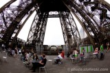 Fisheye: Eiffel Tower Cafe/Bar