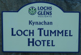 Loch Tummel Hotel - Sign