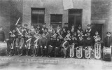 1923 - Burton Citadel Band outside the Hall @ Brownhills