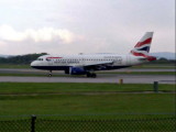 British Airways (G-EUPE) Airbus A319 @ Manchester