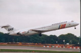 SAS (SE-DDT) Douglas DC9 @ Manchester