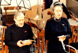 1986 - British Commissioner Francy Cachelin & Mrs Cachelin