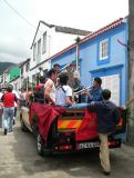 Band Plays Through the Village