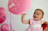Catherine - 1st birthday balloons