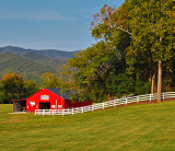 A Red Barn.