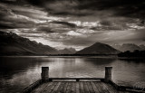 From Glenorchy wharf.