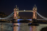 London Bridge at dusk