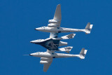 Virgin Galactic SpaceShipTwo (N339SS) and the White Knight Two (N348MS)