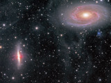 M81 and M82 and Galactic Cirrus