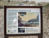 Sign at Two Tree Point
