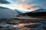 Waiting for Strokkur to Erupt