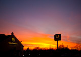 Sunset at Minster Services