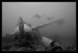 JAKE Seaplane in Black and White