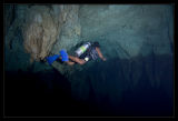 Dexter in Chandelier Cave