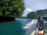 Heading back from a day of diving...