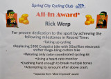 Spring City Cycling Club Rick's Photo Gallery