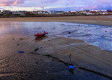 Elie harbor sunset